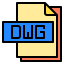 Dwg file icon 64x64