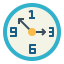 Wall clock icon 64x64