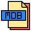 Mdb file іконка 64x64