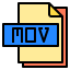 Mov file icon 64x64