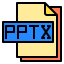 PPTX-файл иконка 64x64