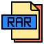 Rar file icon 64x64