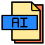 Ai file icon 64x64