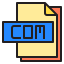 Com file icon 64x64