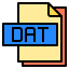 Dat file icon 64x64