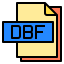 Dbf file biểu tượng 64x64