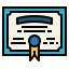 Certificate icon 64x64