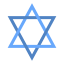 Star of david icon 64x64