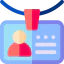 Id card icon 64x64