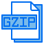 Gzip file アイコン 64x64