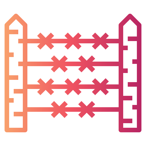 Barbed wire icon