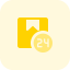 24 hours support icon 64x64