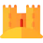 Sand castle ícono 64x64