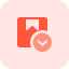 Down arrow icon 64x64