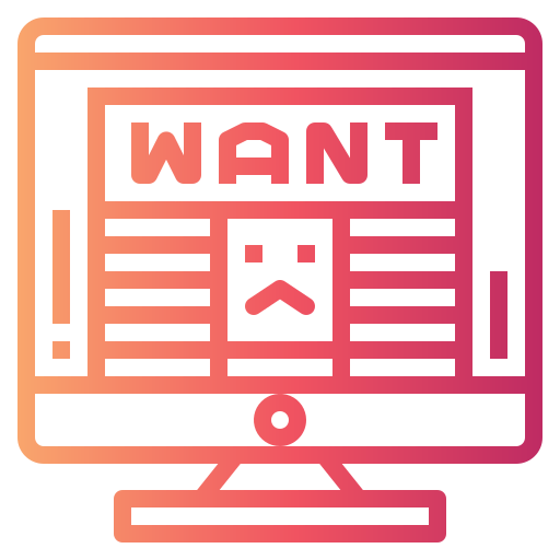 Wanted icon
