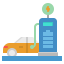 Electric car icon 64x64