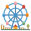 Ferris wheel icon 64x64
