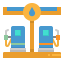Fuel station icon 64x64