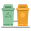 Garbage bin ícono 64x64
