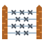 Barbed wire アイコン 64x64