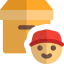 Delivery boy icon 64x64