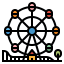 Ferris wheel icon 64x64
