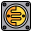 Semiconductor icon 64x64