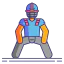 Football player icon 64x64