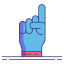 Foam hand icon 64x64