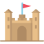Sand castle icon 64x64