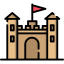 Sand castle icon 64x64