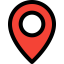 Location pin icon 64x64