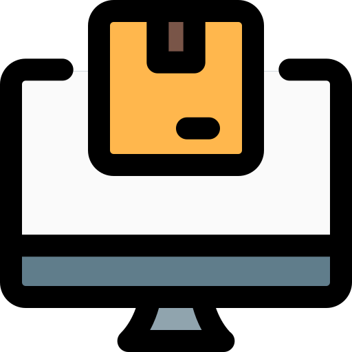Desktop computer icon