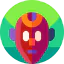 African mask icon 64x64