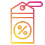 Discount tag icon 64x64
