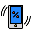 Mobile phone icon 64x64