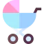 Baby stroller icon 64x64