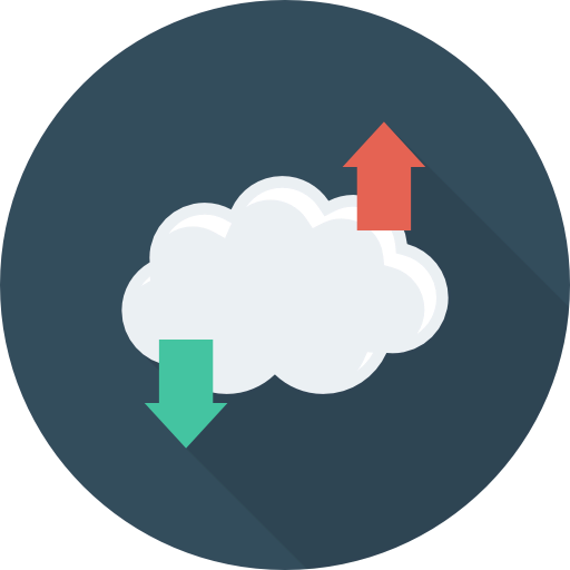 Cloud computing icon