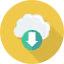 Cloud computing biểu tượng 64x64