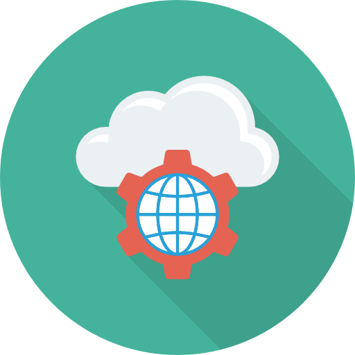 Cloud computing icon
