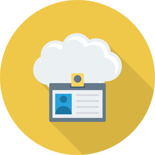 Cloud computing icon