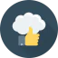 Cloud computing biểu tượng 64x64