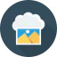 Cloud computing biểu tượng 64x64
