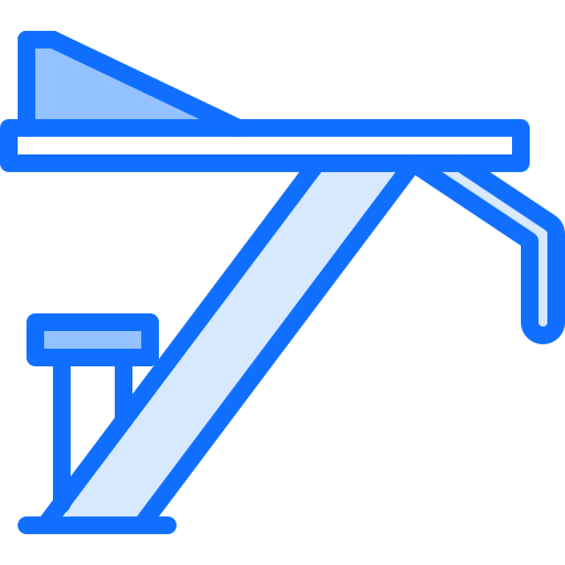 Diving board icon