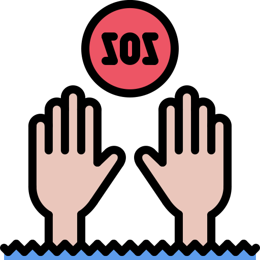 Drowning icon