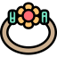 Hair tie icon 64x64