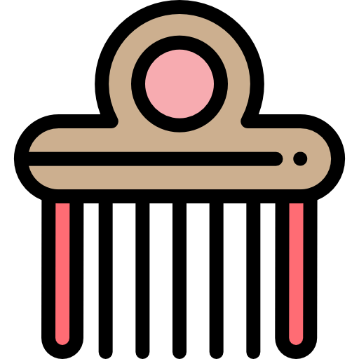 Afro pick icon