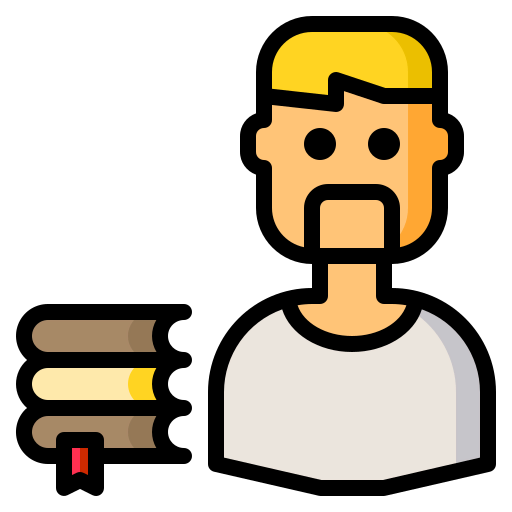 Reading book icon