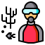 Scuba diving icon 64x64