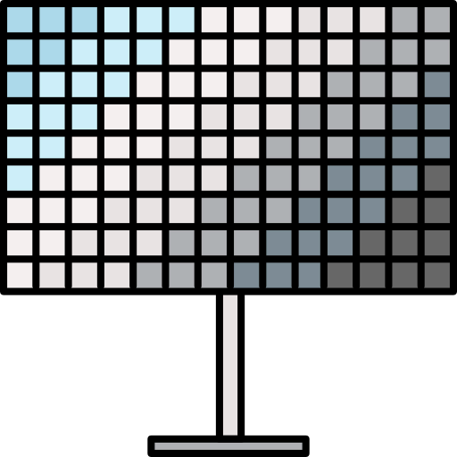 Solar panel icon
